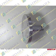 Вал вісі з флянцем D50 - LK150 - 6xM16