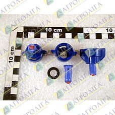 Здвоєна форсунка з плоским струменить AVI TWIN 110-03-М