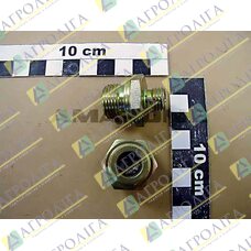 Einschraubverschr. L6XM18X1,5-ТИП E-A3c ISO 8434-1 О. Мати і кільце м. дросель