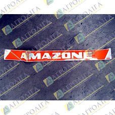 Площа плівки помаранчевих м. Amazone білі літери