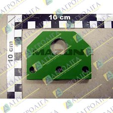 Пружина пластина (02) ЧАСТИНА: BL 8X 60X 80 S355MC