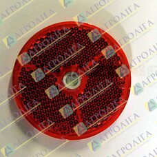 Рефлектор D = 62 червоних 1 отвір клею