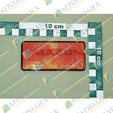 Рефлектор 44x94 червоний