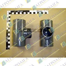 Труба Т-образний DI = 50 AG = 1 + 1/2 дюйма DI = 50