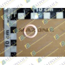 Ущільнення по DIN 7603A 16X22X1,5 Cu