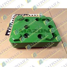 M20X120X120 проміжна пластина (02) ЧАСТИНА: BL 40X162X 198 S355J2G